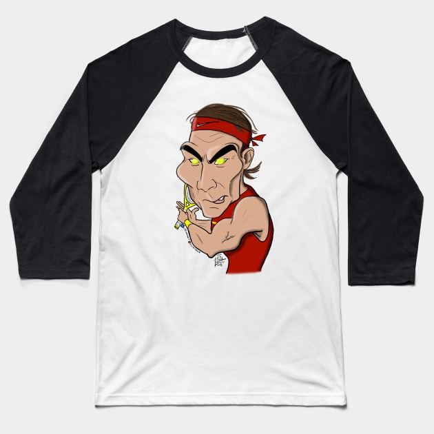 Nadal Baseball T-Shirt by Luzinha